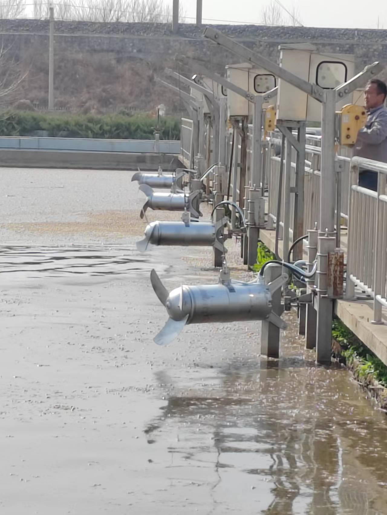 污水厂厌氧均质设备高速潜水搅拌器